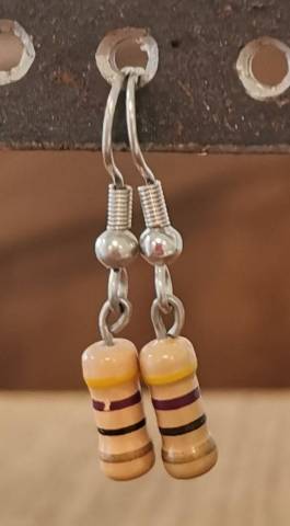 Boucles d'oreilles - Rsistances Couleur