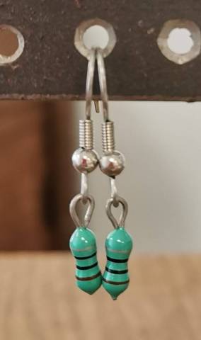 Boucles d'oreilles - Rsistances Couleur